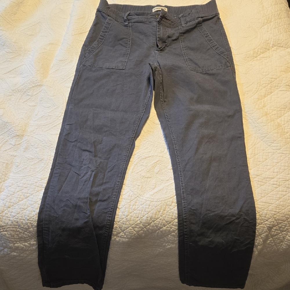 Toad&Co Women's Earthworks Straight Leg Pants - Gray